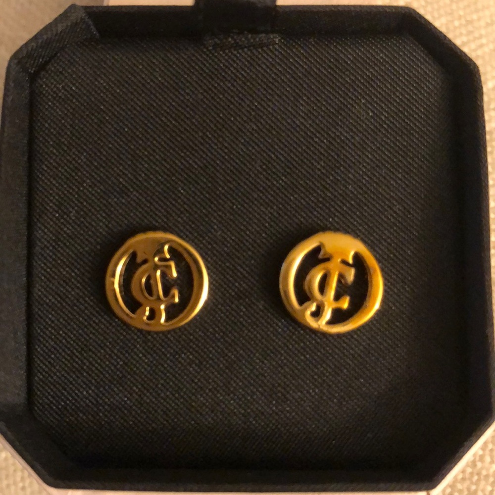 Juicy Couture JC Crest Stud Earings